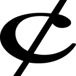 Cent Symbol 3