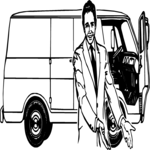 Car Salesman 1 Clip Art