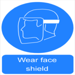 Wear Face Shield Clip Art