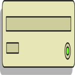 CD-ROM Drive 01 Clip Art
