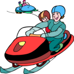 Snowmobile 14 Clip Art