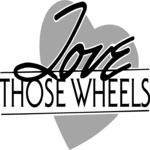 Love Those Wheels Clip Art