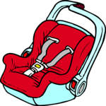 Car Seat 2 Clip Art