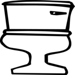 Toilet 08 Clip Art