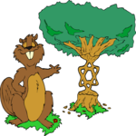 Beaver & Tree