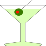 Martini 19 Clip Art