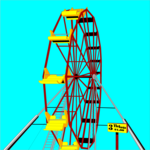 Ferris Wheel 1 Clip Art