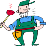 Plumber 07 Clip Art