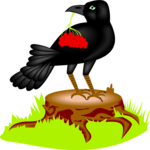 Crow 1 Clip Art