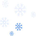 Snowflakes 2 Clip Art