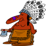 Native American 18 Clip Art