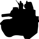 Tank 25 Clip Art