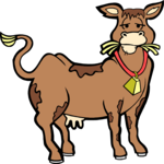 Cow 06 Clip Art