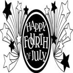 Happy Fourth of July Clip Art