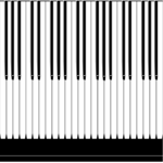 Piano Keys 3 Clip Art