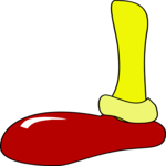 Foot 09 Clip Art