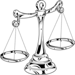 Scales of Justice 19 Clip Art