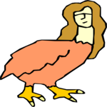 Woman-Bird 1