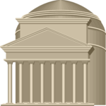 Pantheon - Italy Clip Art