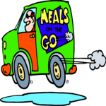Meals on the Go 1 Clip Art