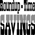 Roundup Savings Title