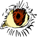 Eye 08 Clip Art