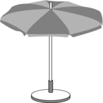 Beach Umbrella 2 Clip Art