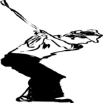 Golfer 5 Clip Art