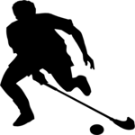 Field Hockey - Player Clip Art