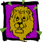 Lion 32 Clip Art