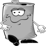 Soda Can Dancing Clip Art