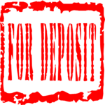 For Deposit