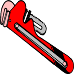 Wrench - Pipe 8 Clip Art
