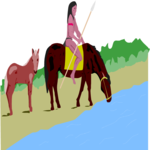 Native American 32 Clip Art