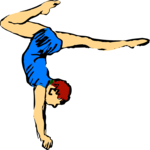 Gymnast 7 Clip Art