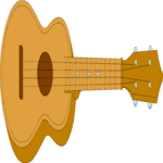 Guitar - Acoustic 17 Clip Art