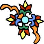 Flower Design 07 Clip Art