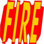 Fire - Title Clip Art