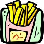 French Fries 12 Clip Art