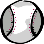 Baseball - Ball 11 Clip Art