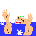 Drowning Clip Art