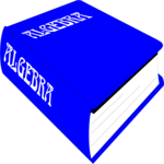 Book - Algebra Clip Art