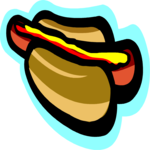 Hot Dog 13 Clip Art