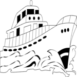 Ship 014 Clip Art