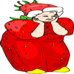 Costume - Strawberry Clip Art