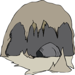 Cave 3 Clip Art