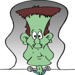 Frankenstein Face Clip Art