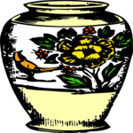 Antique Style Vase 2 Clip Art
