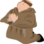 Monk Praying