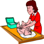 Changing Baby 1 Clip Art